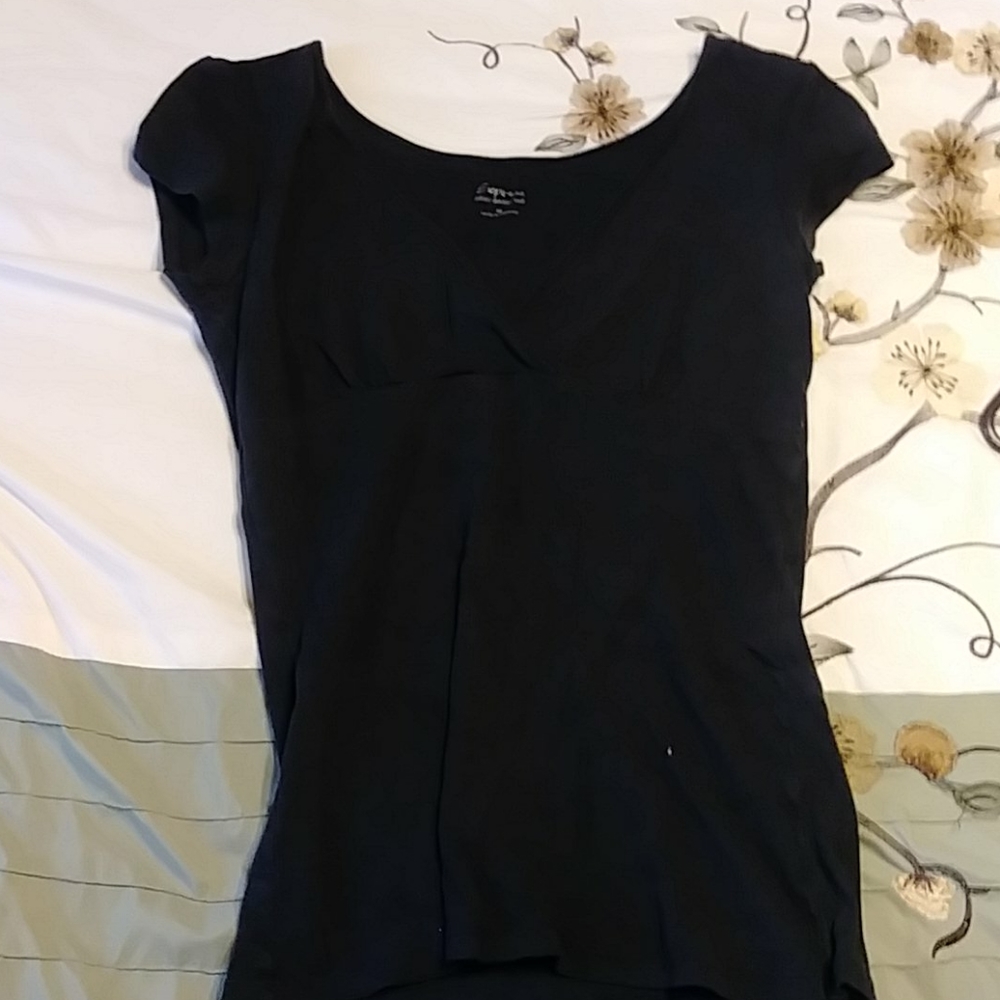 Basic black tee